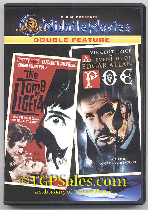 An Evening of Edgar Allan Poe Tomb of Ligeia An Evening of Edgar Allan Poe Vincent Price DVD