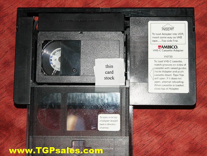 HQ VHS-C Video Cassette Adaptor - NOT  